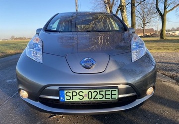 Nissan Leaf I Hatchback 5d Facelifting Elektryczny 109KM 2017 Nissan Leaf 30kWh,VAT23, bardzo bogato wyposaz..., zdjęcie 2