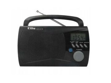 RADIO ELTRA KINGA 2 CYFROWE MONO CZARNY