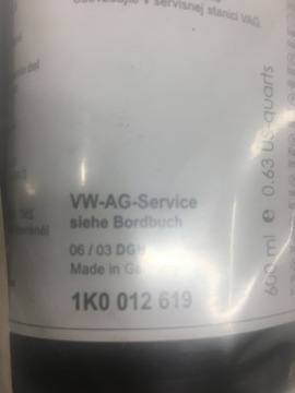 VW КОЛЕСНЫЙ КЛЕЙ-ГЕРМЕТИК 1K0012619