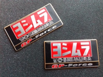 Yoshimura GP-Force Emblem Глушитель Выхлоп +Бесплатно