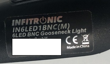 LAMPA INFITRONIC IN6LED1BNC 6 LED BNC