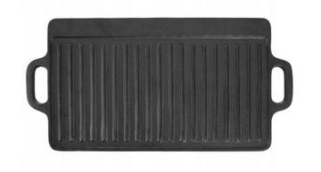 ГРИЛЬНАЯ ПЛИТА, ЧУГУННАЯ, ДВУСТОРОННЯЯ СКОВОРОДА