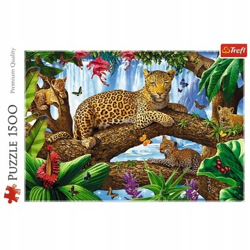 Puzzle 1500el Trefl Odpoczynek Wsrod Drzew 26160
