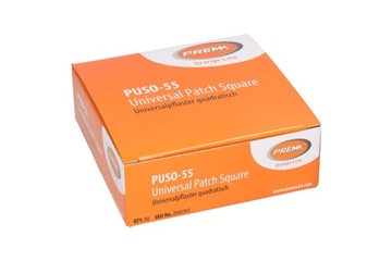 Łatki do opon kwadratowa 55x55 mm PREMA 8 szt.