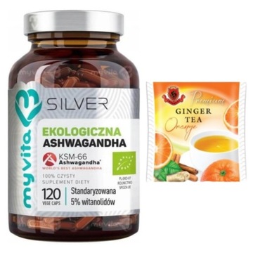 MyVita Ashwagandha BIO Silver KONCENTRACJA 120k