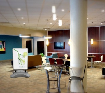 Рекламный стенд A1 OWZ Waterbase A1