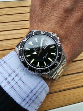 ORIENT KAMASU GREEN RA-AA0004E19B WR200 SZAFIR