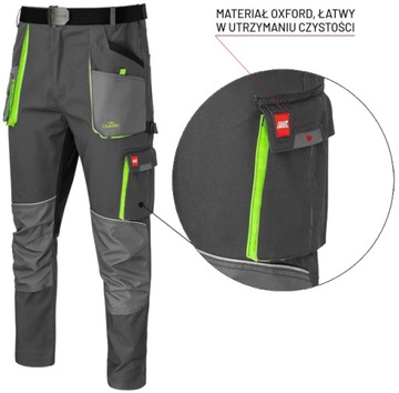 МУЖСКИЕ РАБОЧИЕ БРЮКИ ЭЛАСТИЧНЫЕ, УСИЛЕННЫЕ, СТРЕЙЧ SLIM