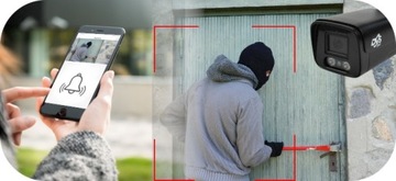 ЧЕРНАЯ НАРУЖНАЯ WIFI КАМЕРА БЕСПРОВОДНАЯ ULTRA HD 8Mpx АУДИО DVS