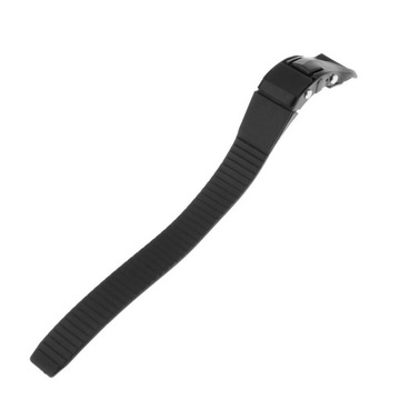 Mocny pasek Energy do rolek + klamra, czarny