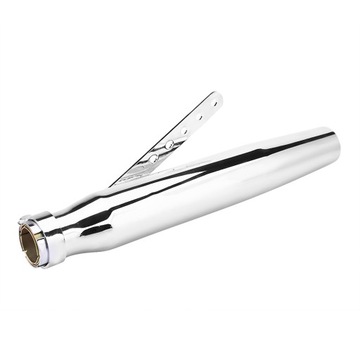 Rura Tłumik Wydechowa Chopper Chrom