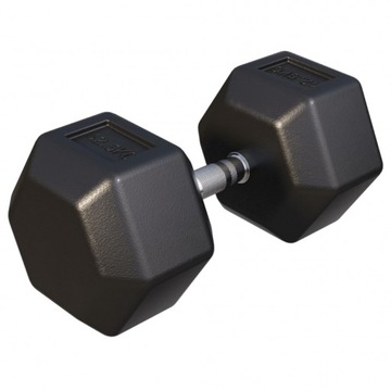Hantla 42,5 kg sześciokątna HEX GorillaSports