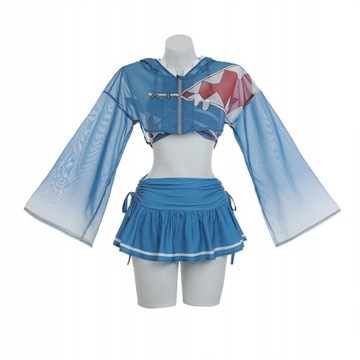 Sharky: Kawagura cosplay swimsuit!