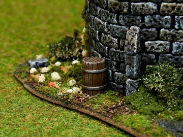 Башня, каменная башня, ролевые боевые игры, диорама