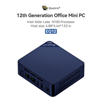 Beelink EQ12 Windows 11 MiniPC DDR5 Миникомпьютер Wifi6 BT5.2