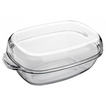 NACZYNIE ŻAROODPORNE + POKRYWA 8,6L SZKŁO AMBITION