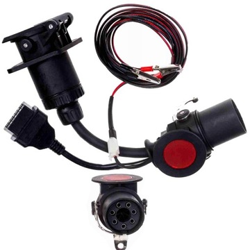 Кабель-адаптер EBS ISO 7638 OBD2 Полуприцеп Delphi