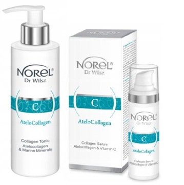 NOREL zestaw Tonik + SERUM KOLAGENOWE WITAMINA C