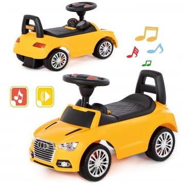 JEŹDZIK PCHACZ SAMOCHÓD AUTO 2w1 Z Dźwiękami
