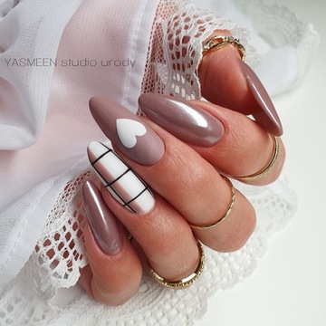 Пудра для ногтей Glamour Effect ALLURE 5 PEARL