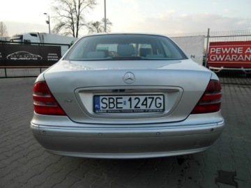 Mercedes Klasa S W220 Sedan 3.2 (320 CDI) 197KM 2002 Mercedes-Benz Klasa S Salon Polska Pelna opcja Niski przebieg 3.2 Diesel, zdjęcie 10