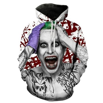 C7 Bluza 3D JOKER Legion Samobójców - M