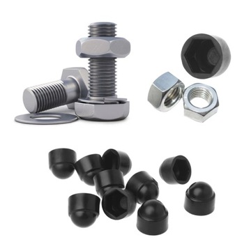 2019 New 10Pcs M6 M8 M10 M12 Bolt Nut Dome Protection Caps Covers Ex~17277