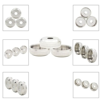 3 шт. нижние винты для трубы, гайки, аксессуары для ремонта музыкальных инструментов