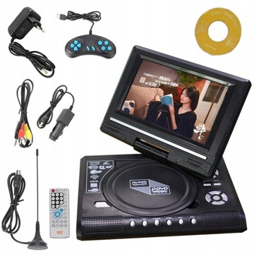 УЛЬТРАТОНКИЙ DVD/CD/VCD/CD/MP3-ПЛЕЕР, ЧЕРНЫЙ