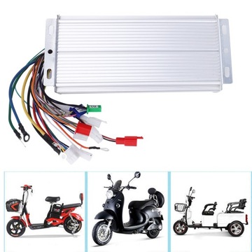 48 В 60 В 64 В 72 В 1000 Вт-1500 Вт бесщеточный контроллер электрического велосипеда