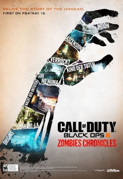 Call of Duty Black Ops III Zombies Chronicles Deluxe Edition XBOX One KOD