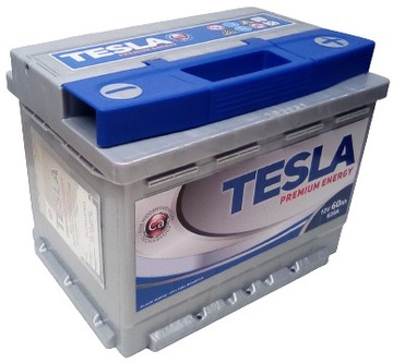 AKUMULATOR TESLA L2 60R 60Ah 620A 242*175*190mm FV