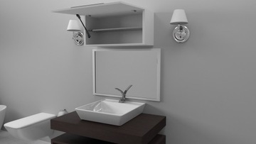 ШКАФ 60x40x27 СМ БЕЛЫЙ MAT - доставка в полной комплектации.