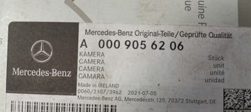 KAMERA COFANIA MERCEDES E W213 S W222 A 0009056206