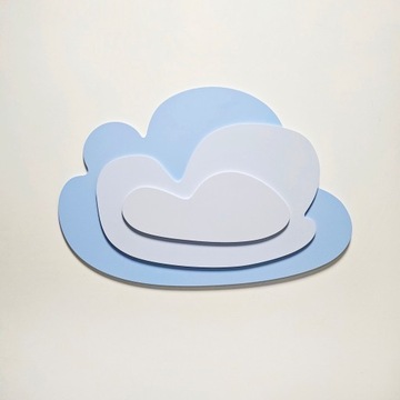 Настенный декор CLOUD Relief 3D BR-002 синий Аксессуары для комнаты
