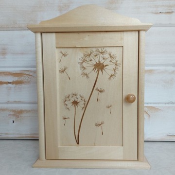 Деревянный шкаф для ключей для дома, украшение стен, натуральный лак