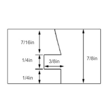 Набор кромкорезов по металлу, 2 шт.