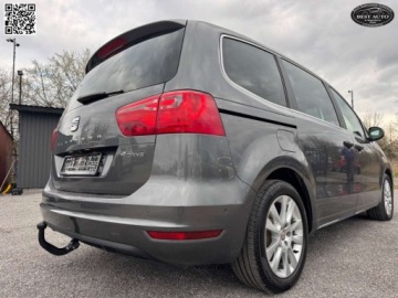 Seat Alhambra II (7N) Van 2.0 TDI 140KM 2014 Seat Alhambra 2.0 tdi - 4x4 - 7 os - Szwajcaria- Panorama - Hak - Elektryc, zdjęcie 11