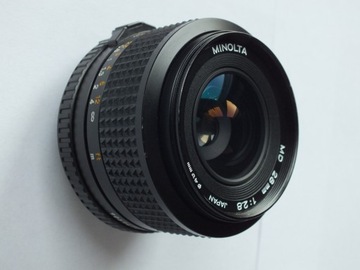 Minolta MD 28 мм 1:2,8 - рабочий - читайте описание!