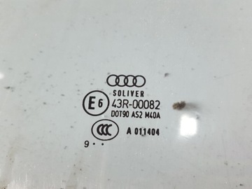 AUDI A5 8T 09R CABRIO SKLO (OKNO) DVEŘE LEVÝ