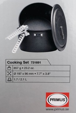 Menażka zestaw garnków PRIMUS LITECH cooking set