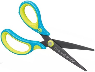 Pelikan Griffix Blue Neon школьные ножницы для левой руки