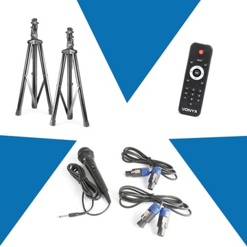 Активная аудиосистема 2.1 MP3 USB BT мощностью 1000 Вт