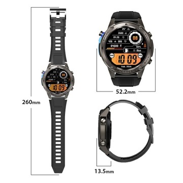 МУЖСКИЕ СМАРТ-ЧАСЫ ВОДОНЕПРОНИЦАЕМЫЕ МЕНЮ ЗВОНКОВ PL SPORT GPS СМАРТ-ЧАСЫ