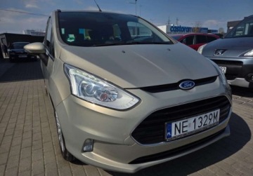 Ford B-MAX 1.0 EcoBoost 100KM 2013 Ford B-MAX 1.0Benz 100KM 6biegow Grzana przednia szybafotele Parkton.Fakt., zdjęcie 1