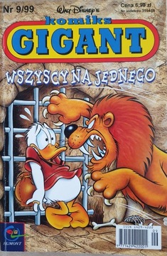 Komiks Gigant 9/99: Wszyscy na jednego