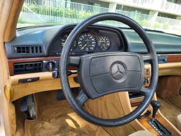 Mercedes Klasa S W126 Sedan 2.8 SE,SEL 185KM 1984 Mercedes w126 280SE, Odrestaurowany, Automat, Szyberdach, zdjęcie 8