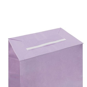 ПОДАРОЧНЫЕ ПАКЕТЫ ФИОЛЕТОВЫЕ ПАСТЕЛЬНЫЕ 10х7х28 НАБОР 100 шт. для ЭКО конфет