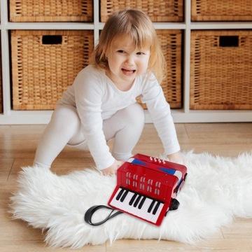 AKORDEON ZABAWKI DLA DZIECI INSTRUMENTY MUZYCZNE
