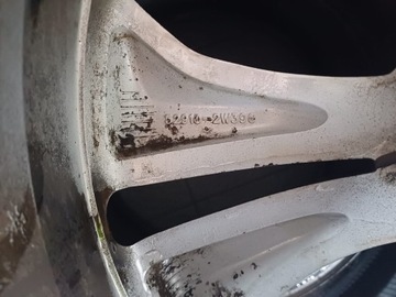 4× DISK HLINÍK HYUNDAI 7.5" X 19" 5X114.3 ET 49,5